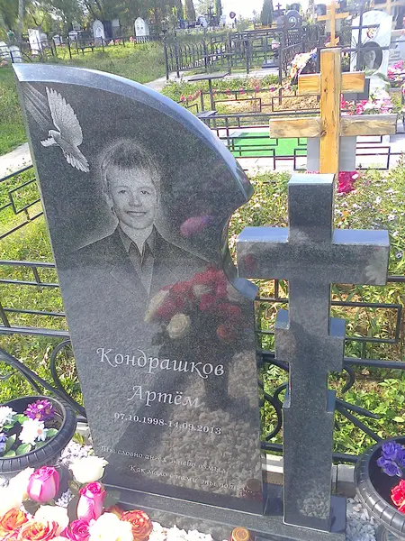 Памятник из гранита — работа Гранит62