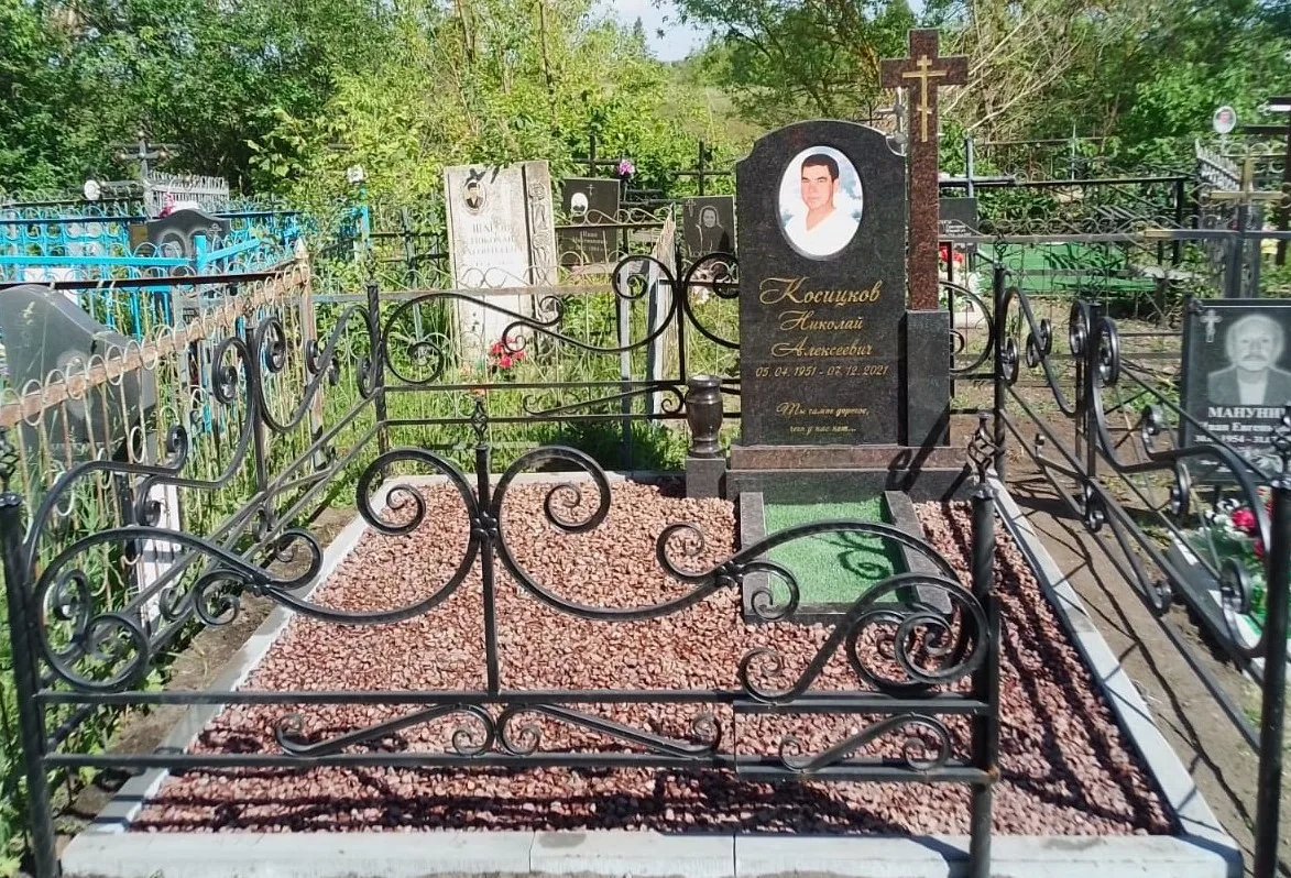 КРП-6 — с крестом, Гранит62