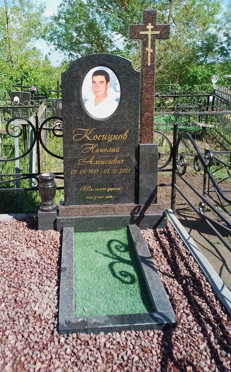 КРП-7 — с крестом, Гранит62