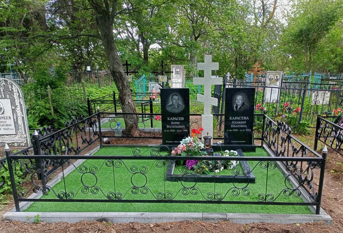 КРП-9 — с крестом, Гранит62